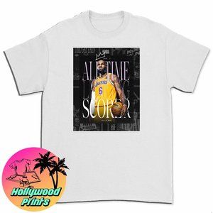 All Time Scoring King Shirt, Lebron Record Breaking Shirt, Lebron History Shirt